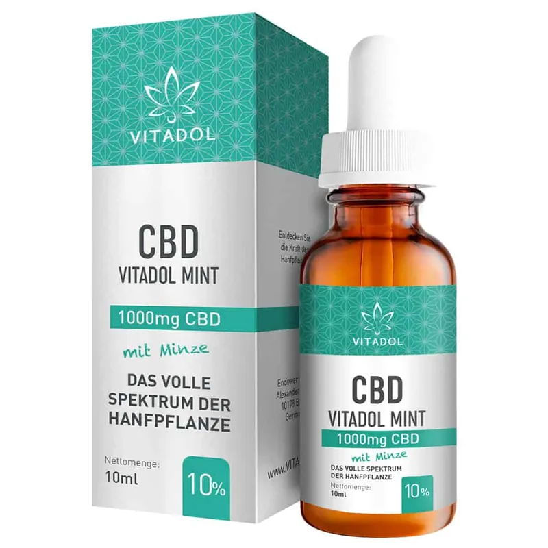 Vitadol Mint CBD Öl 5% 10ml