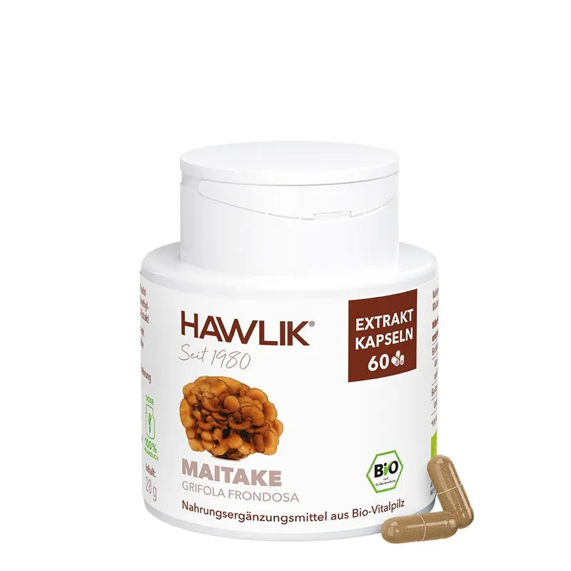 HAWLIK Bio Maitake Extrakt Kapseln - 240