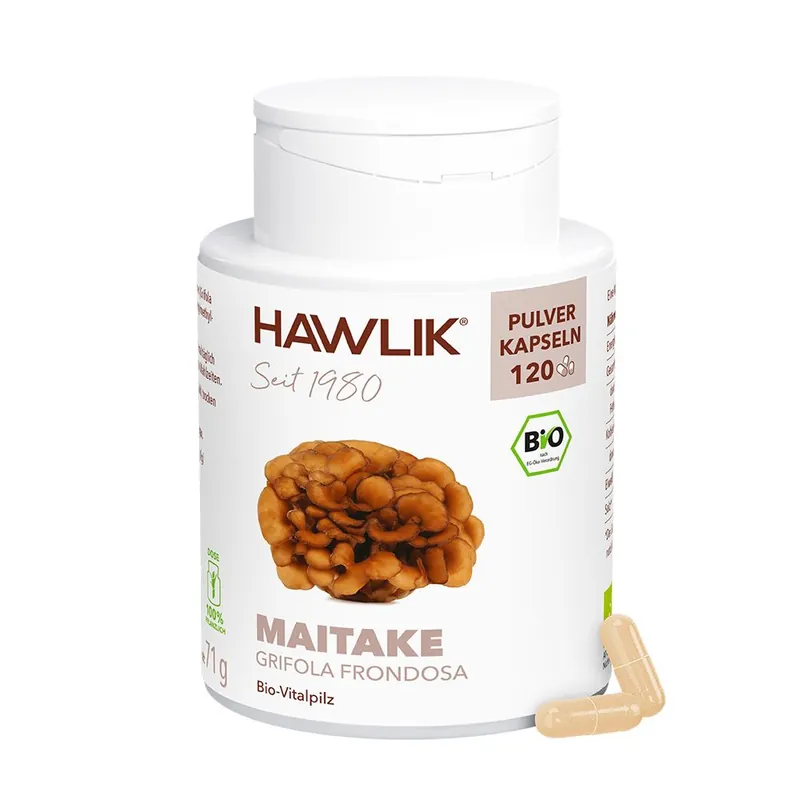 HAWLIK Bio Maitake Pulver Kapseln - 250