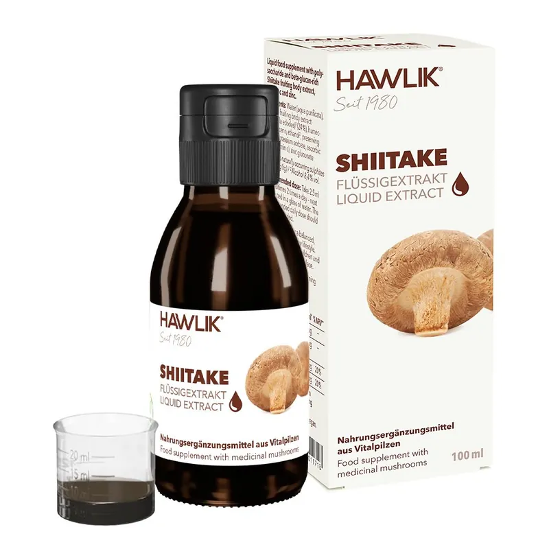 HAWLIK Shiitake Flüssigextrakt - 100 ml