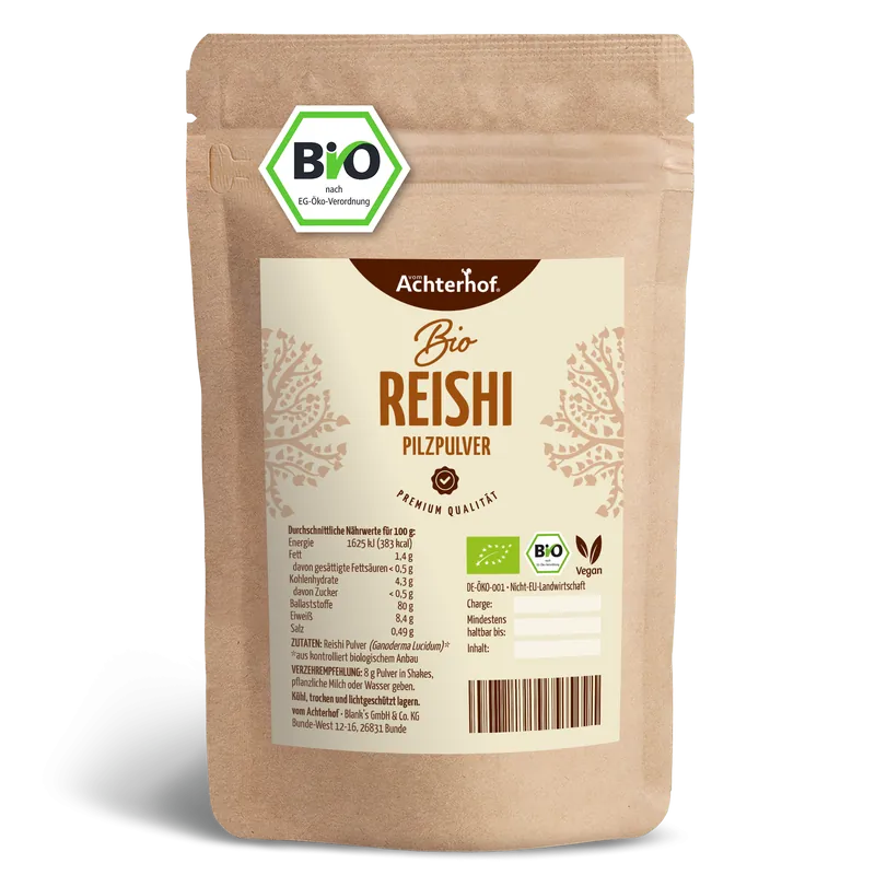 Bio Reishi Pilzpulver (100g)